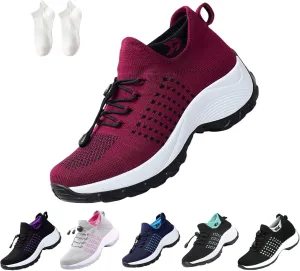 2025 Comfortwear Ortho Stretch Cushion Shoes for Women Plantar Fasciitis, Comfort Wear Ortho Stretch Cushion Shoes