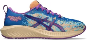 Asics Kid's Gel-Noosa TRI 16 Grade School Running Shoes, 3, Nature Blue/Bold Magenta