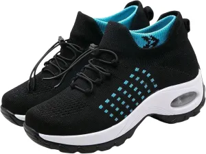Comfort Orthowear Shoes for Women Men Orthopedic Tennis Shoe Waterproof Comfortable Walking Shoes for Women with Plantar Fasciitis Air Cushion Ortho Breathable Stretch Cushion Orthopedic Sneakers