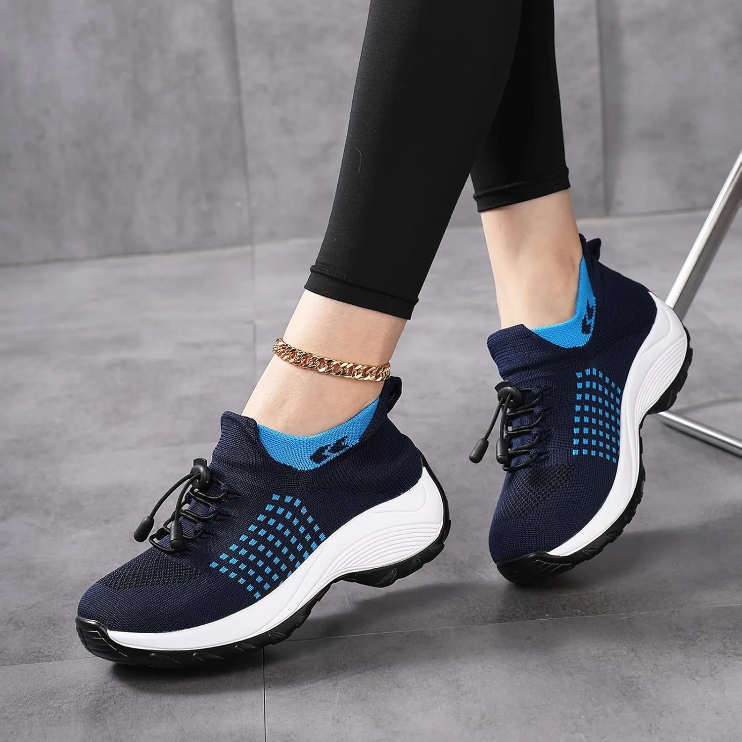Comfort Wear Orthowear Shoes for Women Men, Breathable Orthopedic Sneakers, Comfortwear Ortho Shoes, Women Plantar Fasciitis Shoe, Air Cushion Slip-On Orthopedic Diabetic Walking Sneaker Thick Bottom