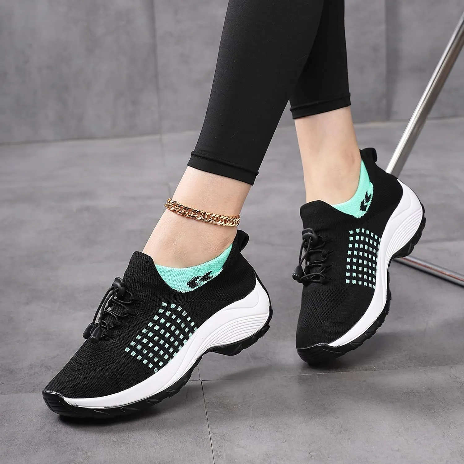 Comfort Wear Orthowear Shoes for Women Men, Breathable Orthopedic Sneakers, Comfortwear Ortho Shoes, Women Plantar Fasciitis Shoe, Air Cushion Slip-On Orthopedic Diabetic Walking Sneaker Thick Bottom