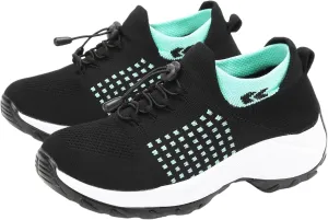 Comfort Wear Orthowear Shoes for Women Men, Breathable Orthopedic Sneakers, Comfortwear Ortho Shoes, Women Plantar Fasciitis Shoe, Air Cushion Slip-On Orthopedic Diabetic Walking Sneaker Thick Bottom