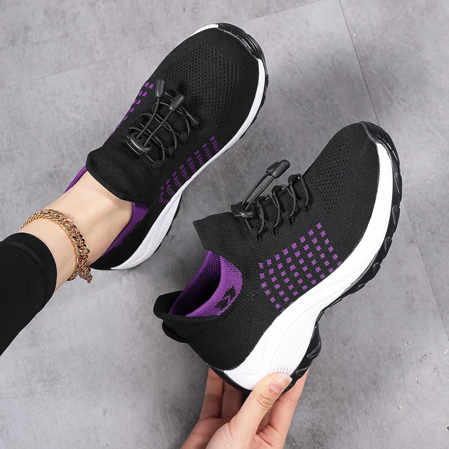 Comfort Wear Orthowear Shoes for Women Men Orthopedic Sneakers Breathable Women Walking Shoes Comfortable Casual Ladies Athletic Shoe Plantar Fasciitis Ortho Sneakers Non Slip Stretch Cushion Shoe