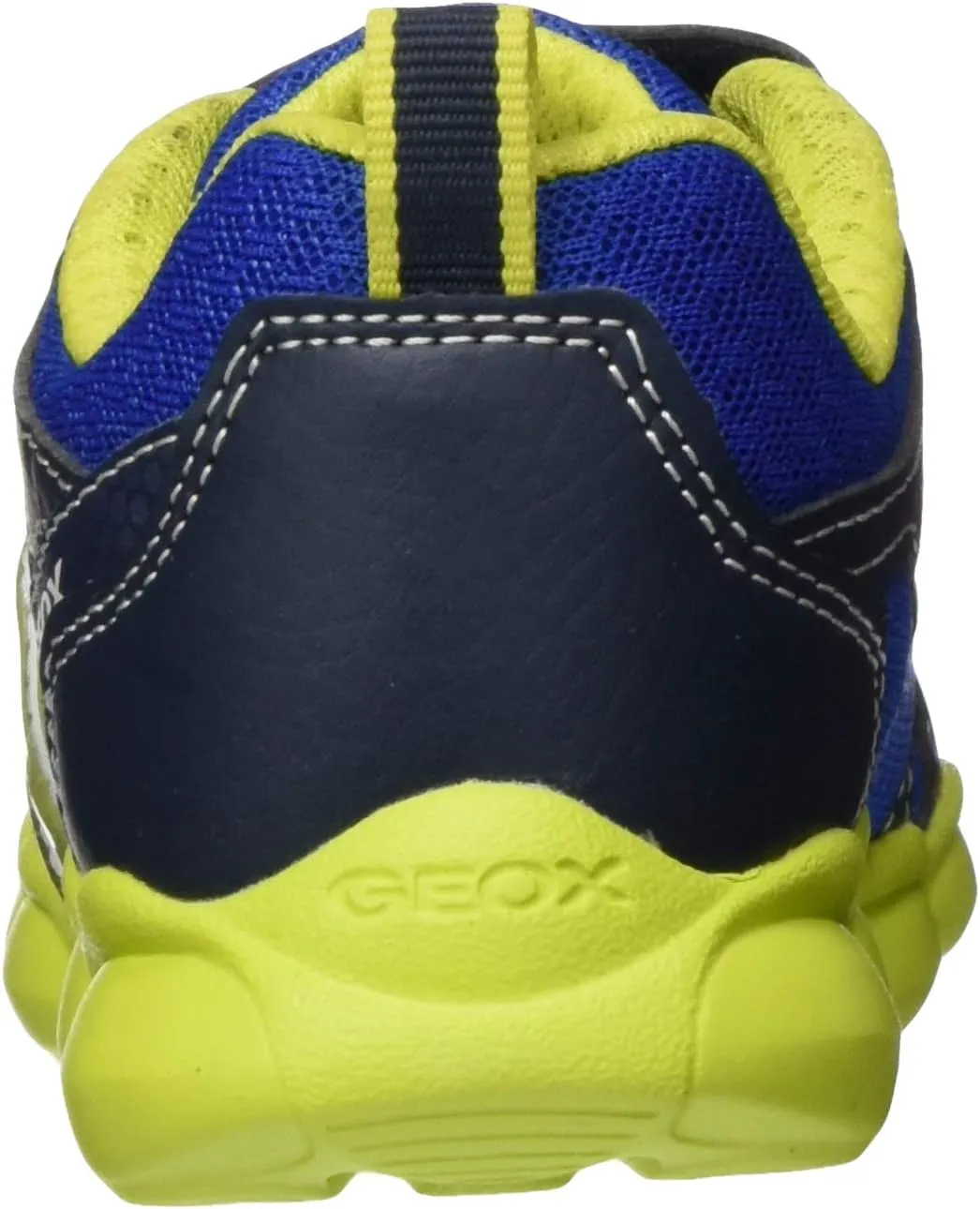 Geox J Munfrey 2 Strap Hook and Loop Sporty Trainers