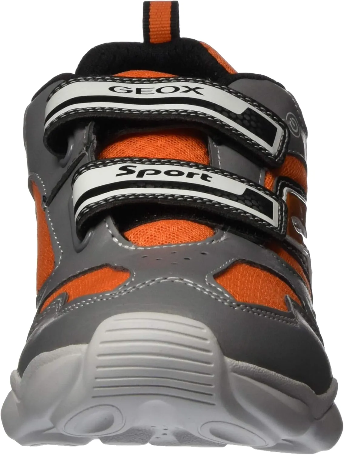 Geox J Munfrey 2 Strap Hook and Loop Sporty Trainers