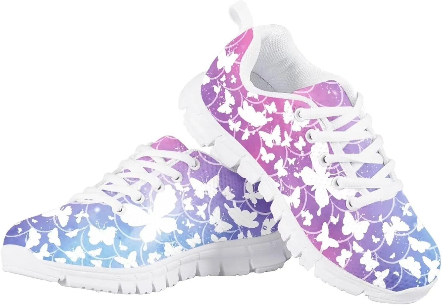GIFTPUZZ Unisex Children Fashion Sneaker Casual Running Sports Sneakers Walking Shoes All Weather
