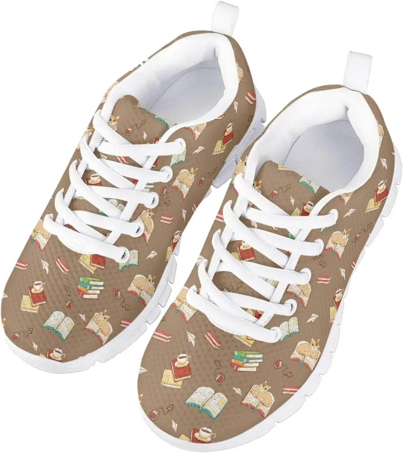 GIFTPUZZ Unisex Children Fashion Sneaker Casual Running Sports Sneakers Walking Shoes All Weather