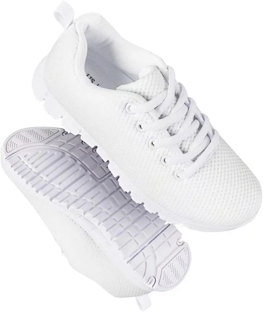 GIFTPUZZ Unisex Children Fashion Sneaker Casual Running Sports Sneakers Walking Shoes All Weather