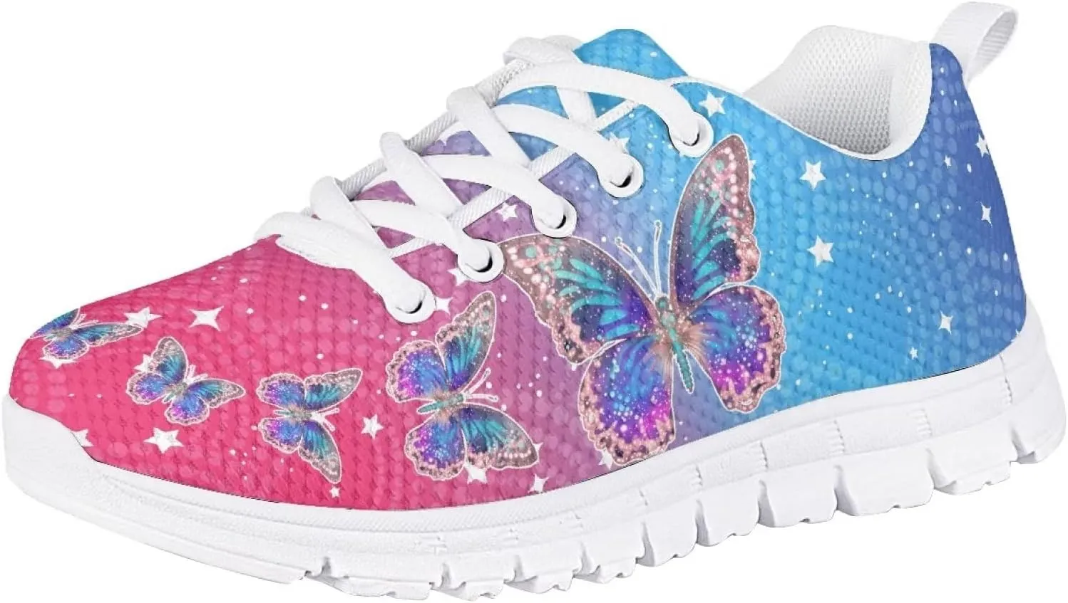 GIFTPUZZ Unisex Children Fashion Sneaker Casual Running Sports Sneakers Walking Shoes All Weather