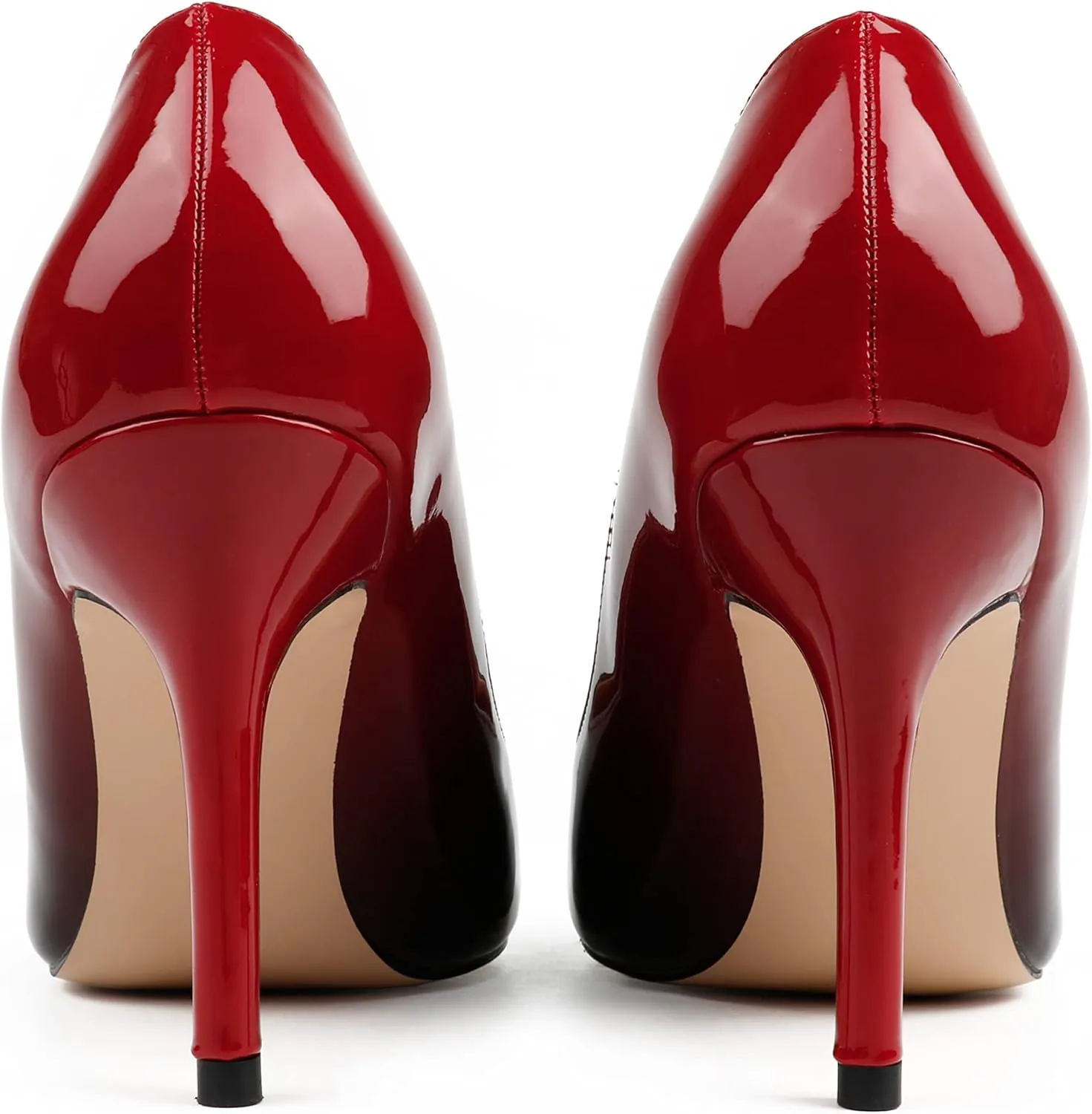 JOY IN LOVE Pumps for Women 3.5" Stiletto High Heels Pointy Toe Pumps Shoes