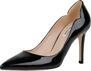 JOY IN LOVE Pumps for Women 3.5" Stiletto High Heels Pointy Toe Pumps Shoes