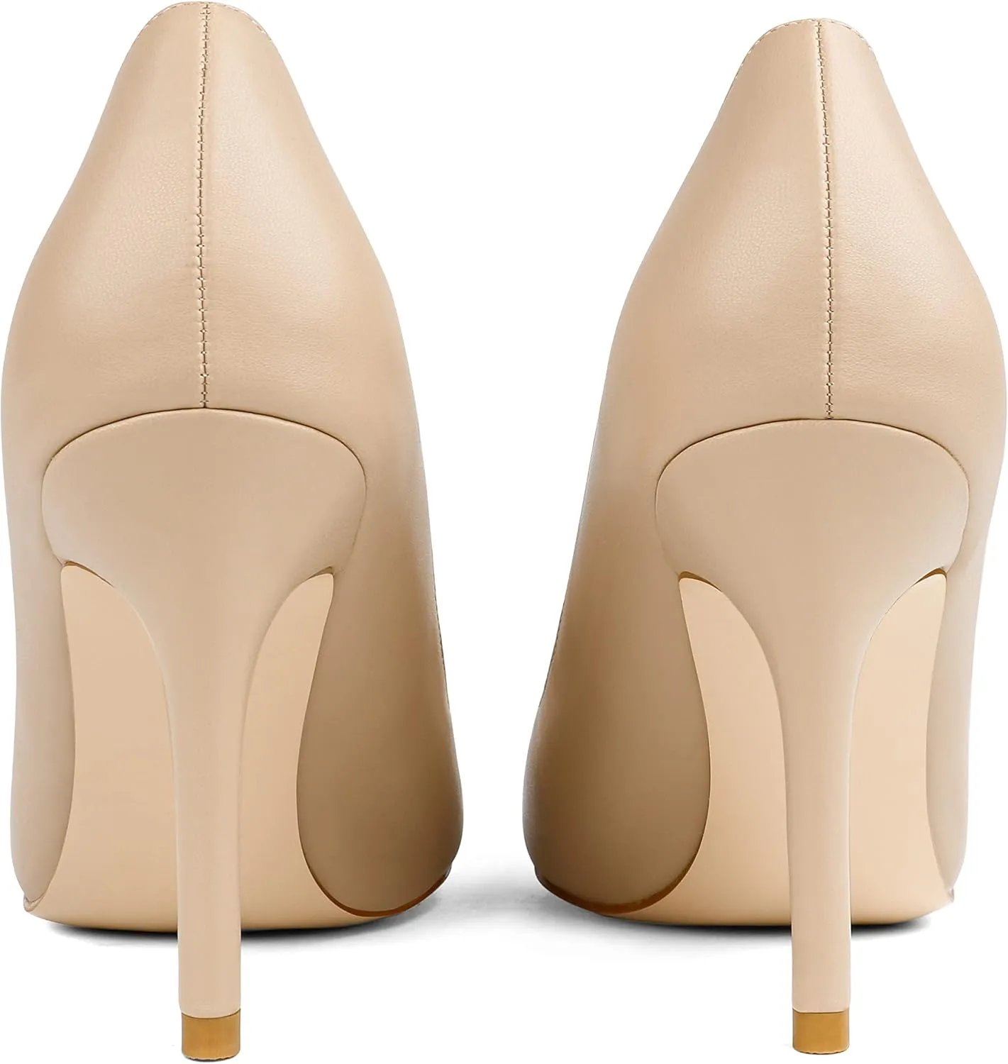 JOY IN LOVE Women's Pumps Shoes 3.5" High Heels Pointy Toe Stiletto Pumps