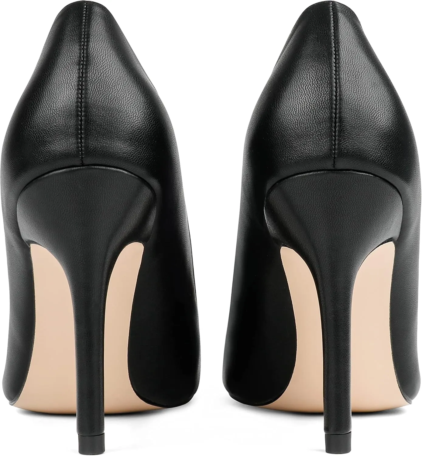 JOY IN LOVE Women's Pumps Shoes 3.5" High Heels Pointy Toe Stiletto Pumps