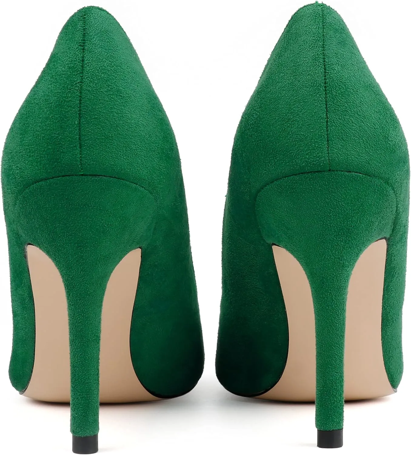 JOY IN LOVE Women's Pumps Shoes 3.5" High Heels Pointy Toe Stiletto Pumps
