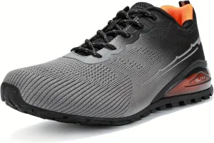Large Size Men's Lightweight Breathable Non-Slip Outdoor Sports Shoes, Tennis, Training - All-Season Comfort, | Sporty Design