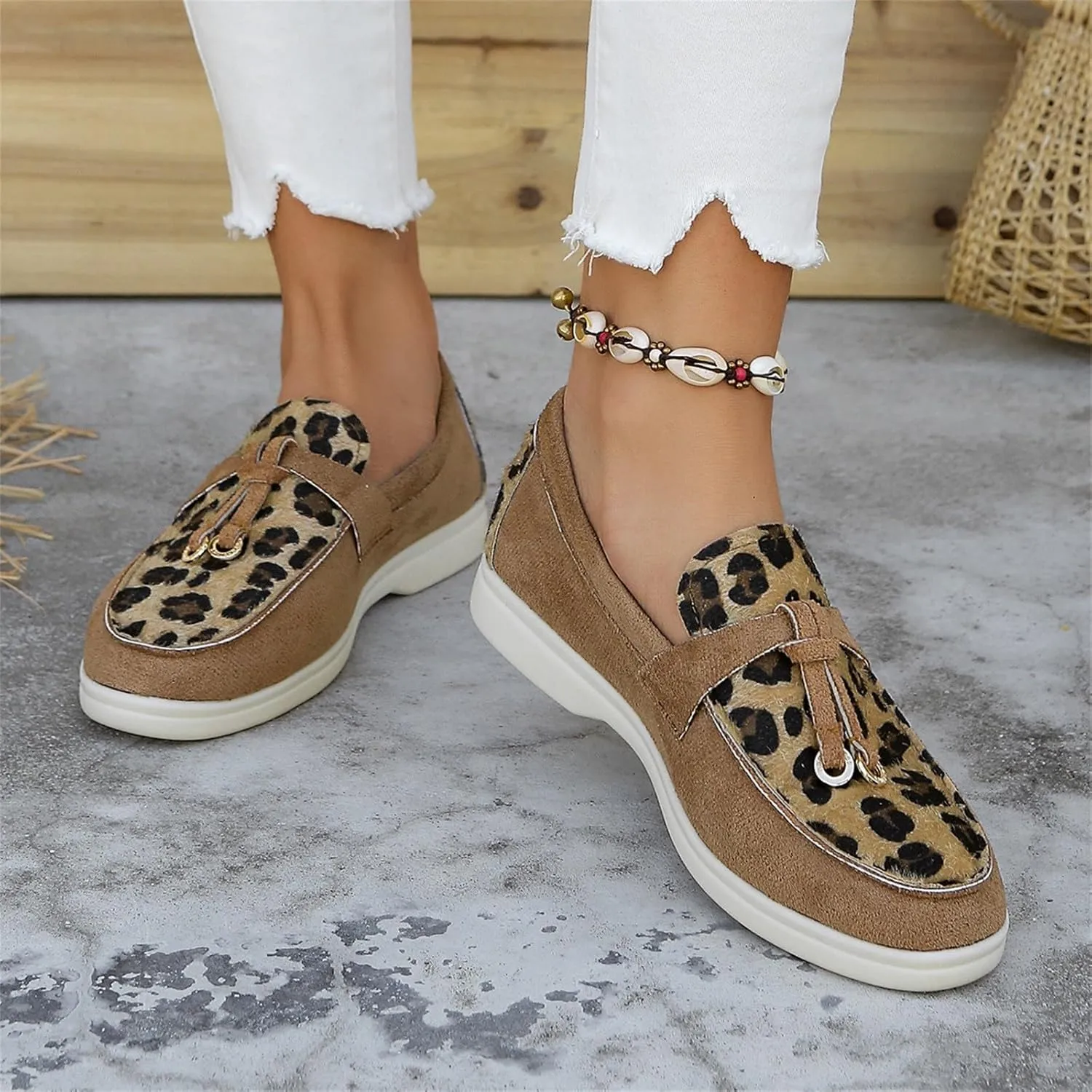 Mens Running Shoes Platform Sneakers for Women Wide with Platform Loafers for Women Wide Fashion Round Toe Christmas Sneakers for Women 2024 Comfortable & Lightweight