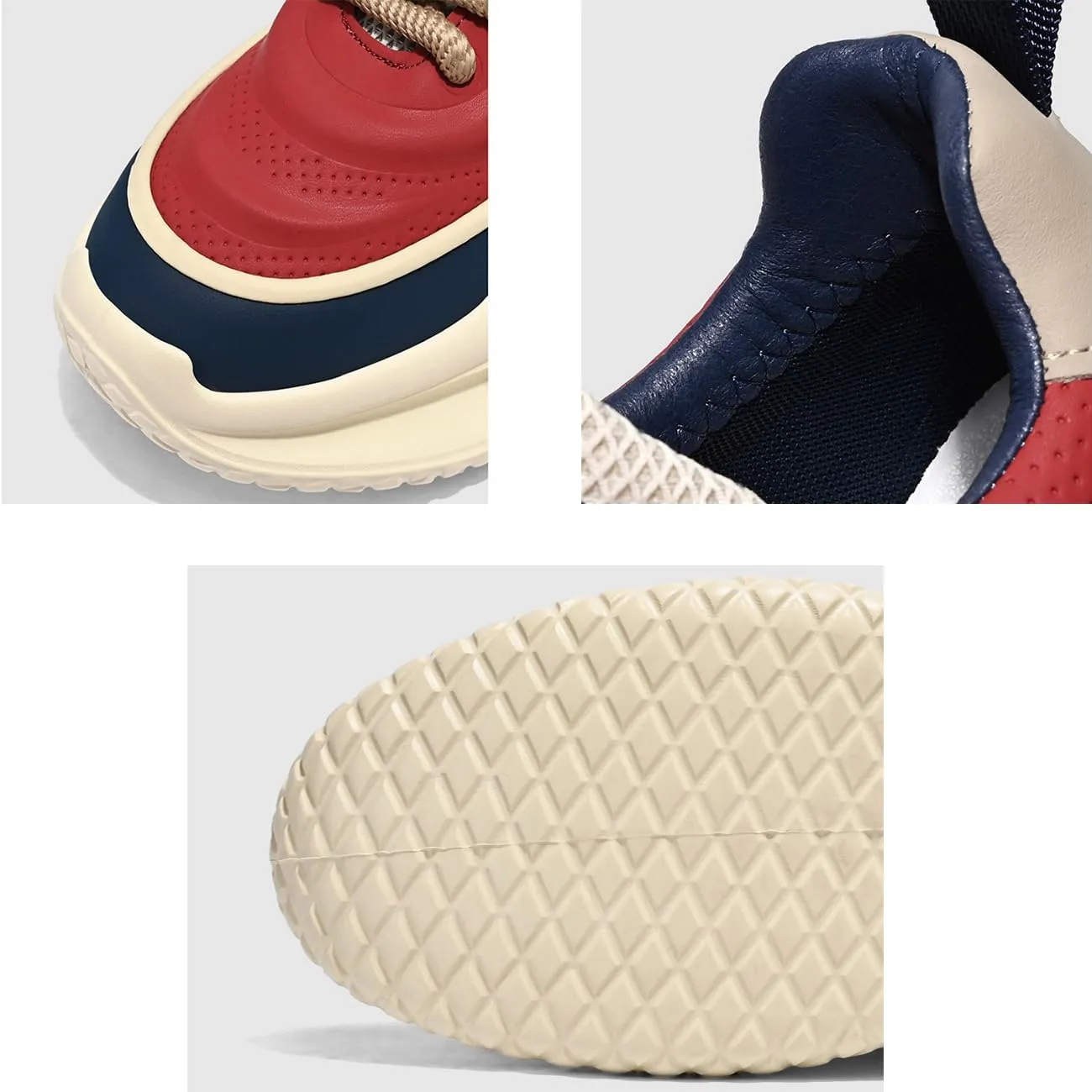 Men's Walking Shoes Comfortable Fashion Colorblock Chunky Sneakers Lightweight Retro Casual Shoes