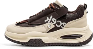 Men's Walking Shoes Comfortable Fashion Colorblock Chunky Sneakers Lightweight Retro Casual Shoes