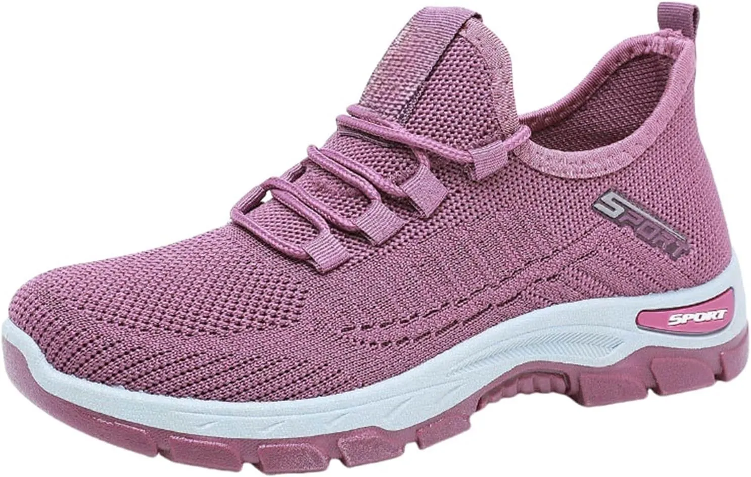 Mmoneyake Womens Slip On Sneakers Lightweight Tennis Shoes Non Slip Gym Workout Shoes Breathable Mesh Walking Sneakers Wide Toe Box Shoe Wide Width Sneaker Work Shopping Travel