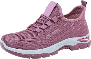 Mmoneyake Womens Slip On Sneakers Lightweight Tennis Shoes Non Slip Gym Workout Shoes Breathable Mesh Walking Sneakers Wide Toe Box Shoe Wide Width Sneaker Work Shopping Travel