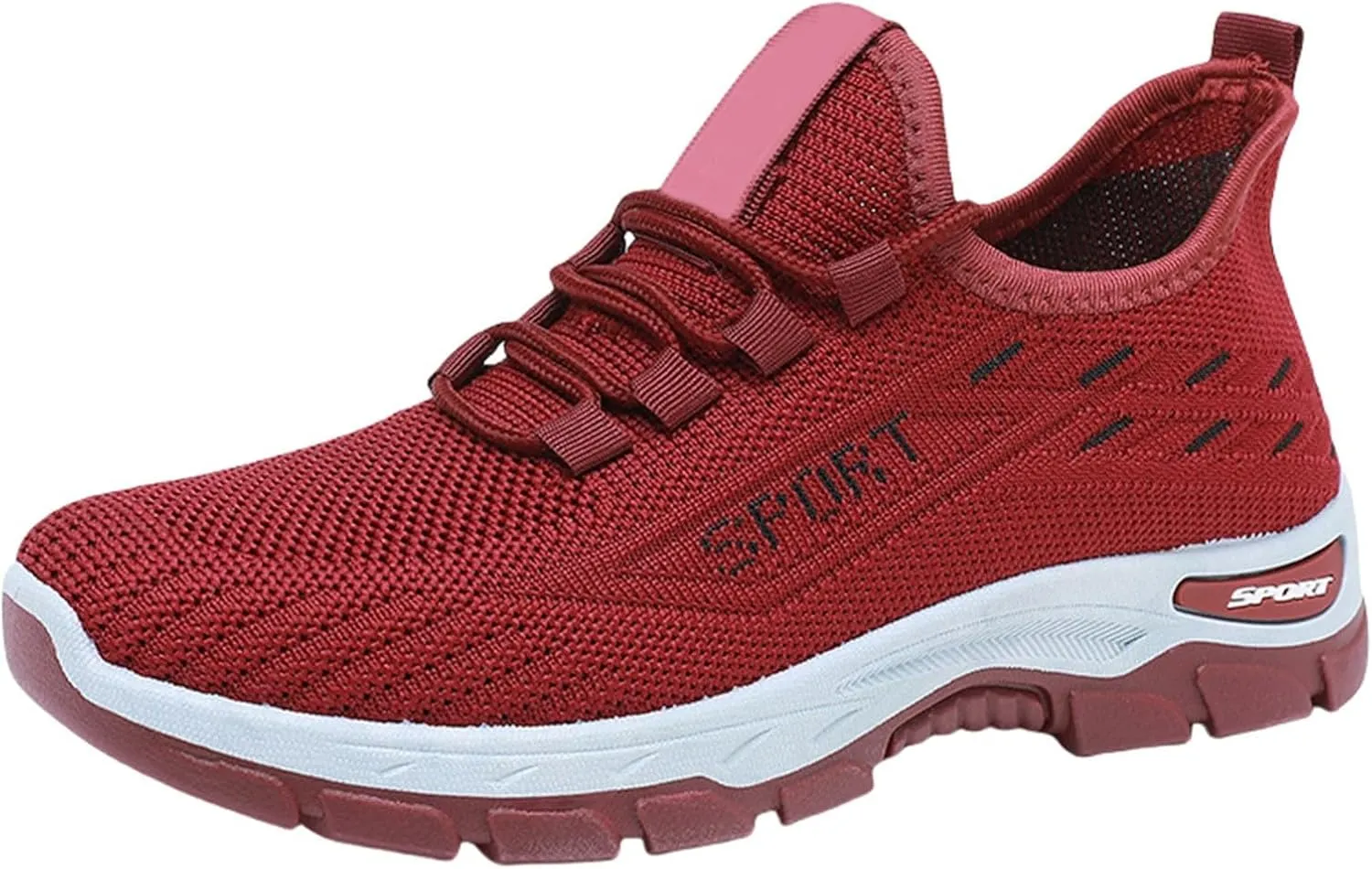 Mmoneyake Women's Walking Shoes Wide Toe Box Shoes Slip On Sneakers Walking Tennis Shoe Lightweight Casual Sneakers for Gym Travel Work Breathable Mesh Walking Sneaker Comfort Sport Athletic Trainer
