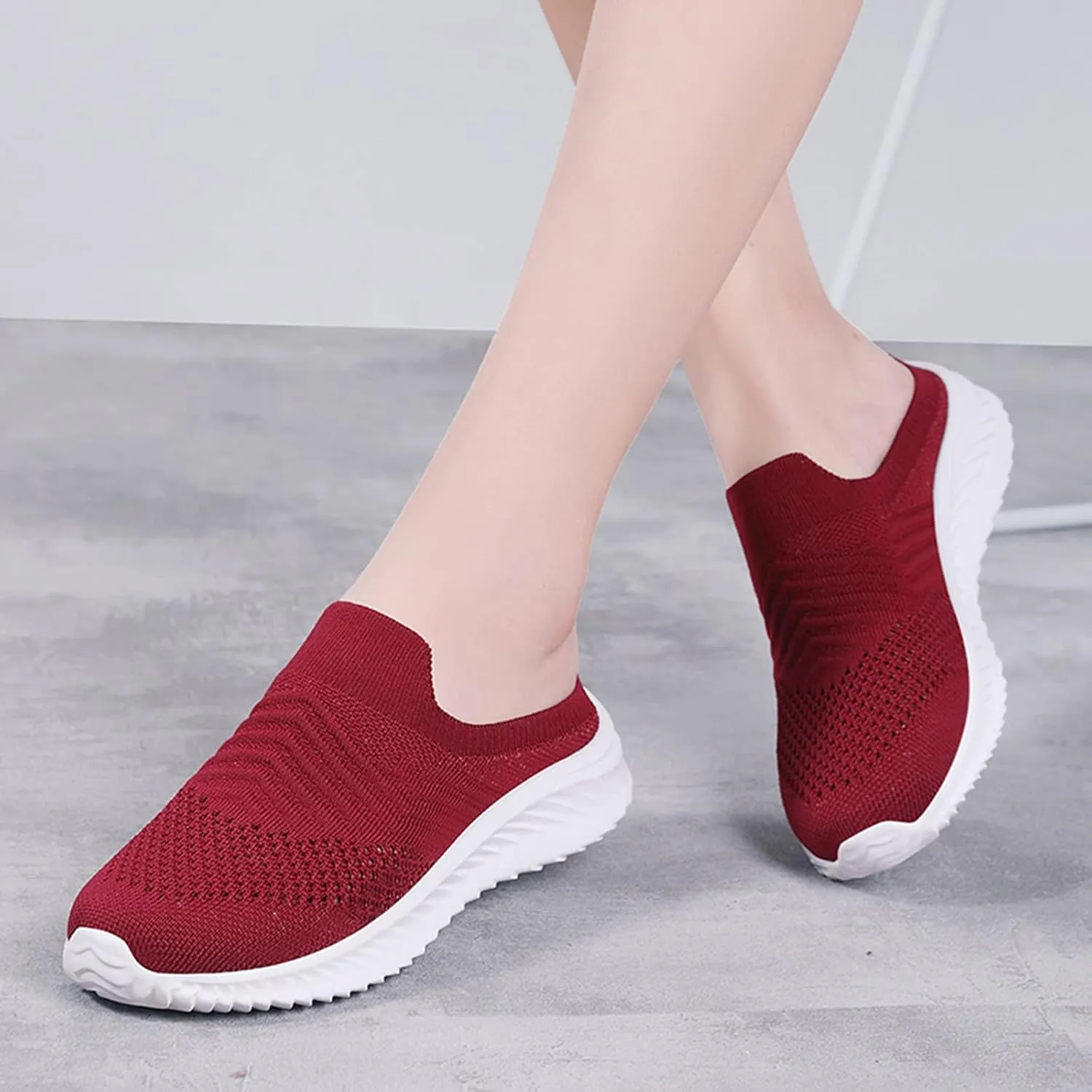 Mules for Women Flats Sneakers for Men Flats Shoes Women Dressy Comfortable Comfortable & Lightweight Women Loafers Women's Fashion Sneakers Slip On