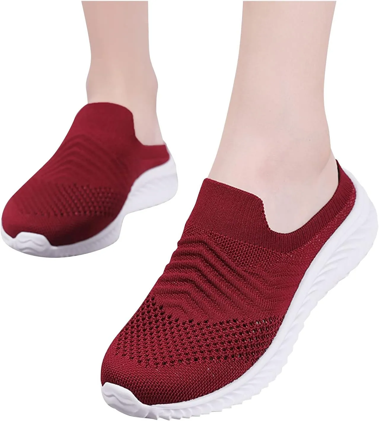 Mules for Women Flats Sneakers for Men Flats Shoes Women Dressy Comfortable Comfortable & Lightweight Women Loafers Women's Fashion Sneakers Slip On