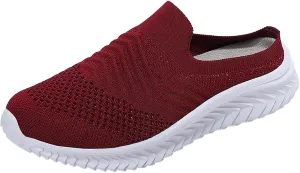 Mules for Women Flats Sneakers for Men Flats Shoes Women Dressy Comfortable Comfortable & Lightweight Women Loafers Women's Fashion Sneakers Slip On
