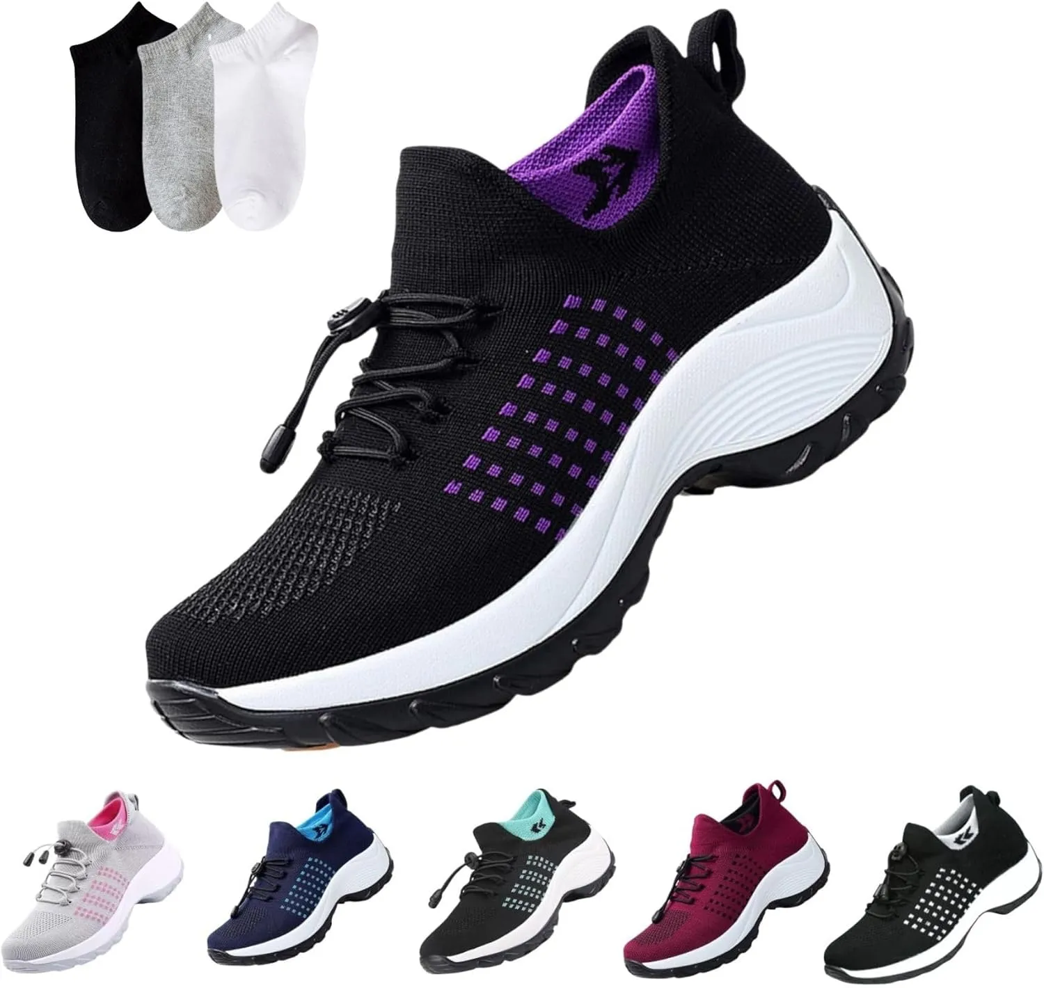 New Comfortwear Ortho Stretch Cushion Shoes for Women, Comfort Wear Ortho Stretch Cushion Shoes Breathable Shoes