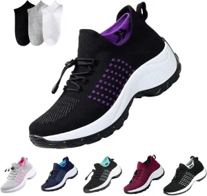 New Comfortwear Ortho Stretch Cushion Shoes for Women, Comfort Wear Ortho Stretch Cushion Shoes Breathable Shoes
