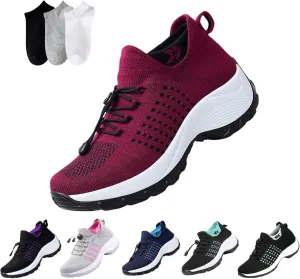 New Comfortwear Ortho Stretch Cushion Shoes for Women, Comfort Wear Ortho Stretch Cushion Shoes Breathable Shoes