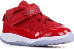 Nike Jordan 11 Retro BT Toddler's Shoes Gym Red/Black/White 378040-623 (10 M US)