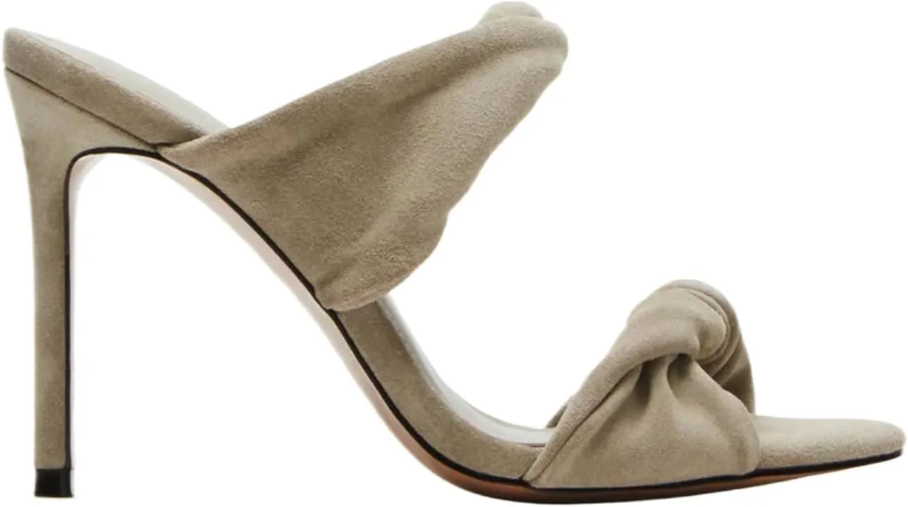 Open Toe High Heel Sandals for Women Kitten Heel Sandals Date Party Wedding Shoes