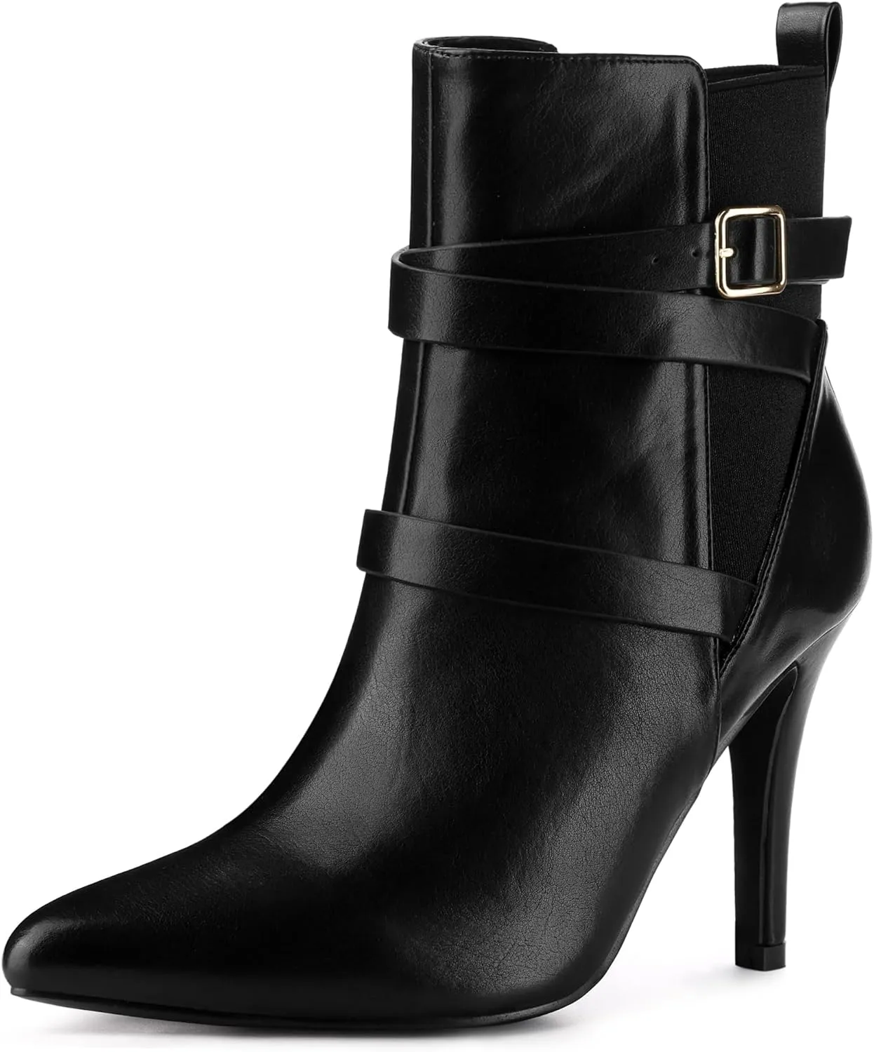 Perphy Chelsea Boots Pointy Toe Stiletto High Heel Ankle Boot for Women