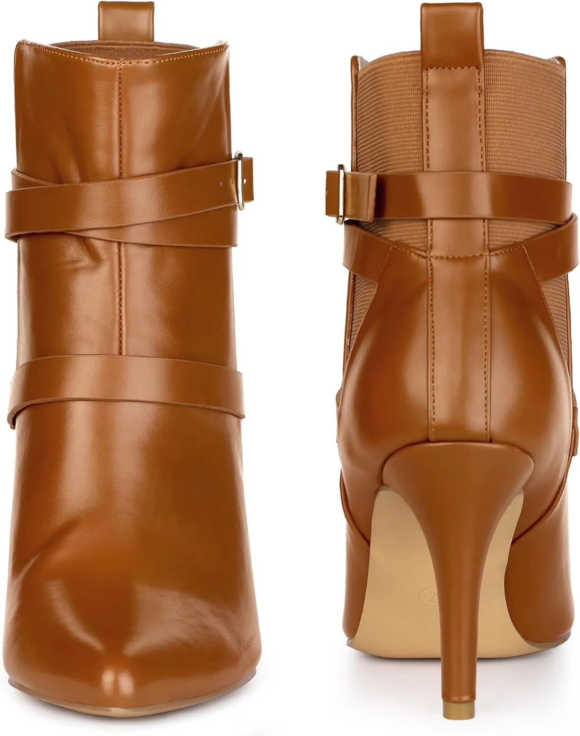 Perphy Chelsea Boots Pointy Toe Stiletto High Heel Ankle Boot for Women