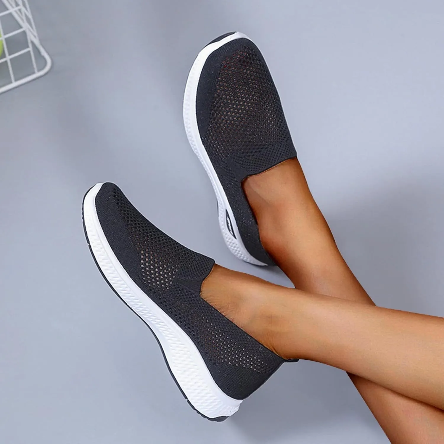 Running Shoes Womens Lightweight Mens Sneakers Nurse Shoes for Women Wide Toe Box Trendy Casual Women Loafers Comfortable Womens Walking Sneakers Wide Width