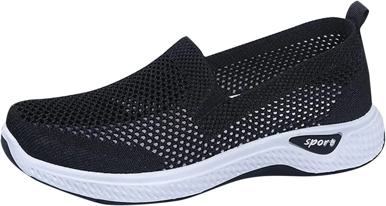 Running Shoes Womens Lightweight Mens Sneakers Nurse Shoes for Women Wide Toe Box Trendy Casual Women Loafers Comfortable Womens Walking Sneakers Wide Width