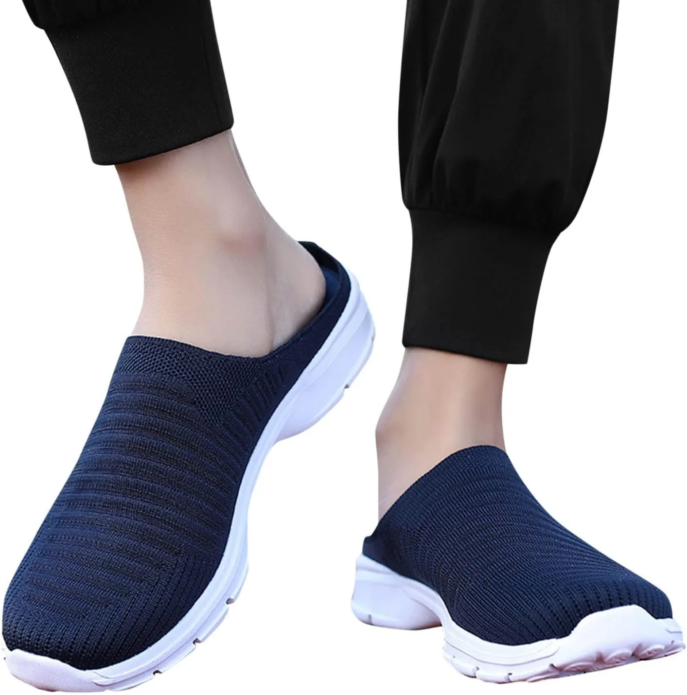 Running Shoes Womens Lightweight Women's Fashion Sneakers Nurse Shoes for Women Slip on Non Slip Low Top Casual Loafers for Women 2024 Slip On Sneakers Women Arch Support