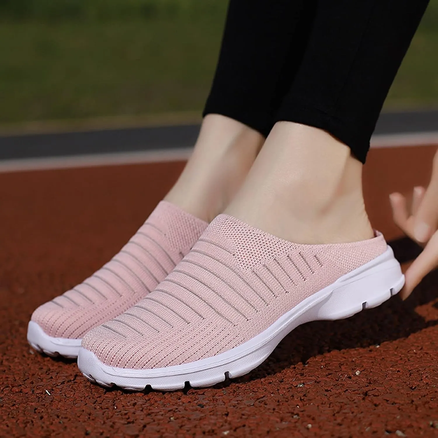 Running Shoes Womens Lightweight Women's Fashion Sneakers Nurse Shoes for Women Slip on Non Slip Low Top Casual Loafers for Women 2024 Slip On Sneakers Women Arch Support