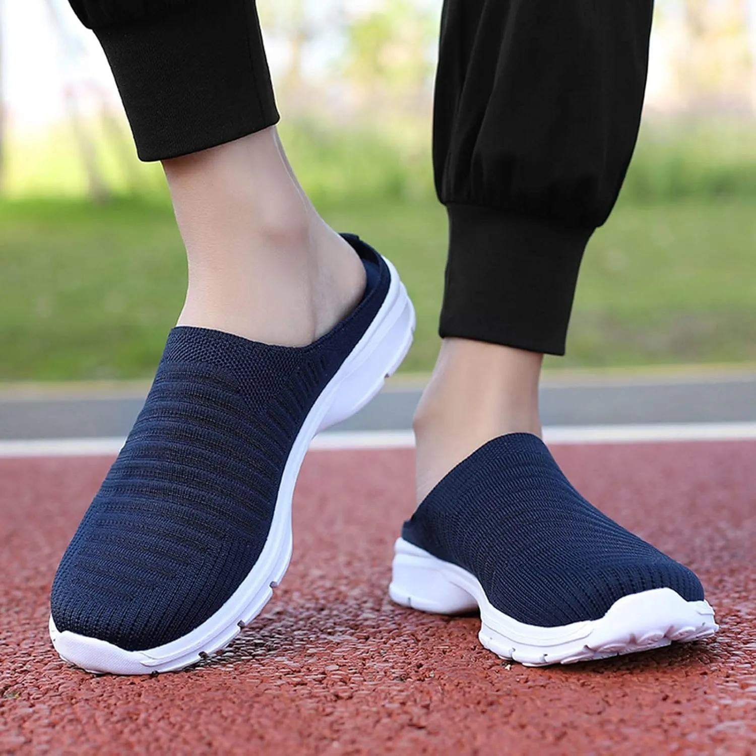 Running Shoes Womens Lightweight Women's Fashion Sneakers Nurse Shoes for Women Slip on Non Slip Low Top Casual Loafers for Women 2024 Slip On Sneakers Women Arch Support
