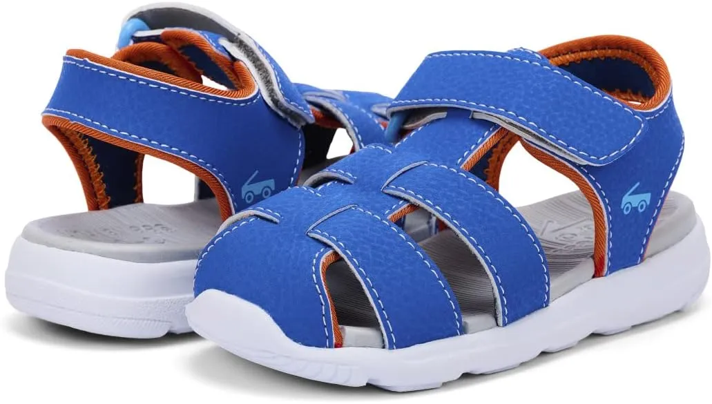 See Kai Run Cyrus FlexiRun - Sporty Fisherman Closed-Toe Boys Sandals