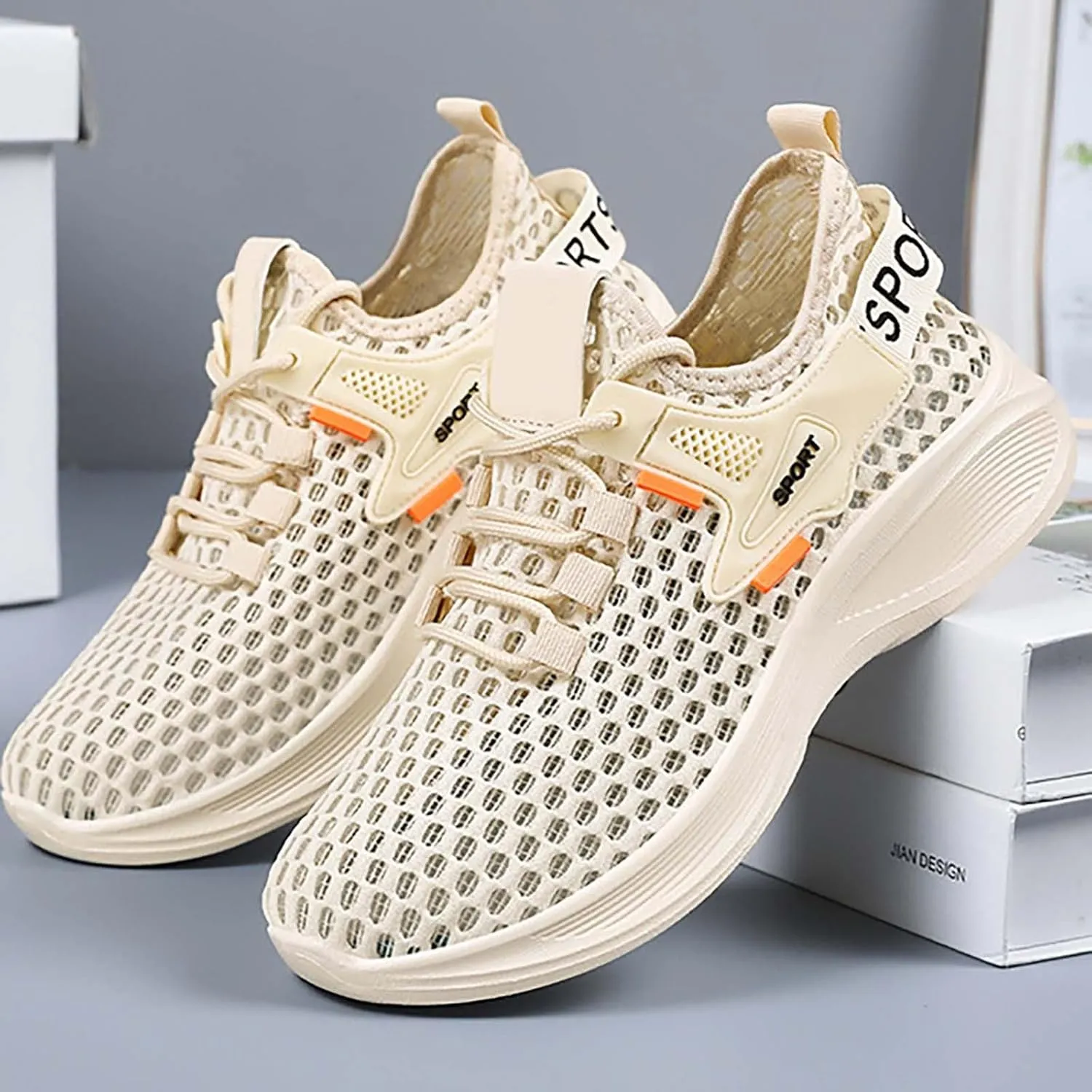 Shoes for Men Mens Casual Dress Oxfords Business Slip On Shoes Women Walking Dress Casual Shoes Waterproof Sneakers Brown Tennis Shoe Casual Loafers