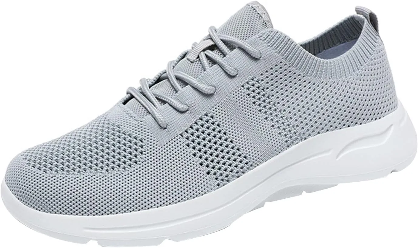 Shoes for Men Mens Casual Dress Oxfords Business Slip On Shoes Women Walking Dress Casual Shoes Waterproof Sneakers Brown Tennis Shoe Casual Loafers