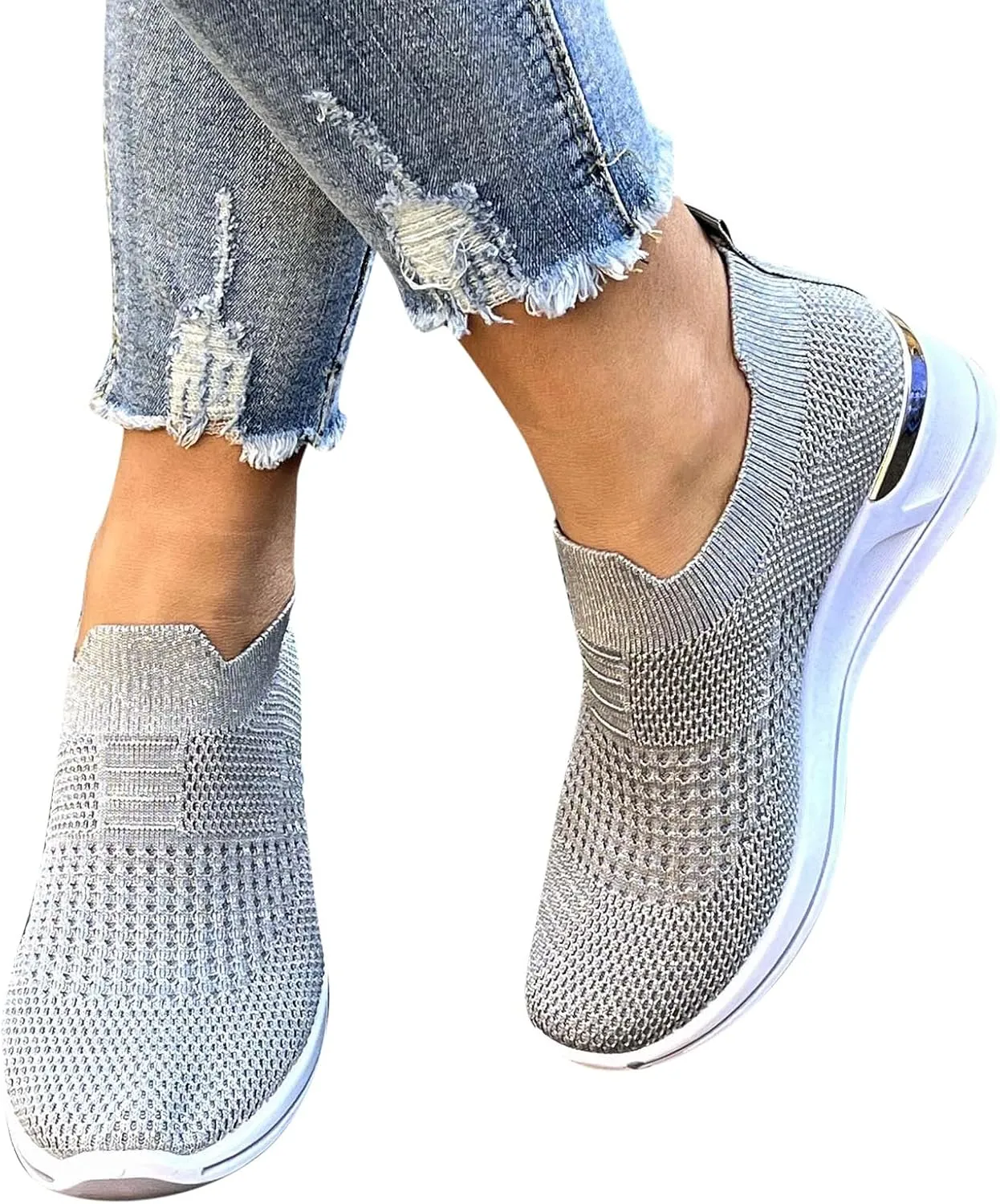 Shoes Leisure Casual Women Running Shoes Sport Breathable Wedge Outdoor Trainer Mesh Fitness Women's Shoes Casual Sneakers