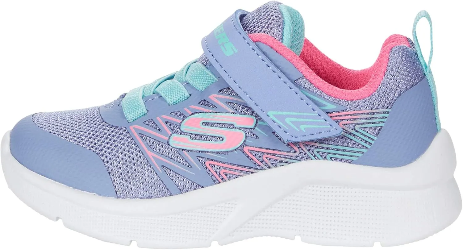 Skechers Kids Kids Girl's Microspec-Bold Delight Sneaker