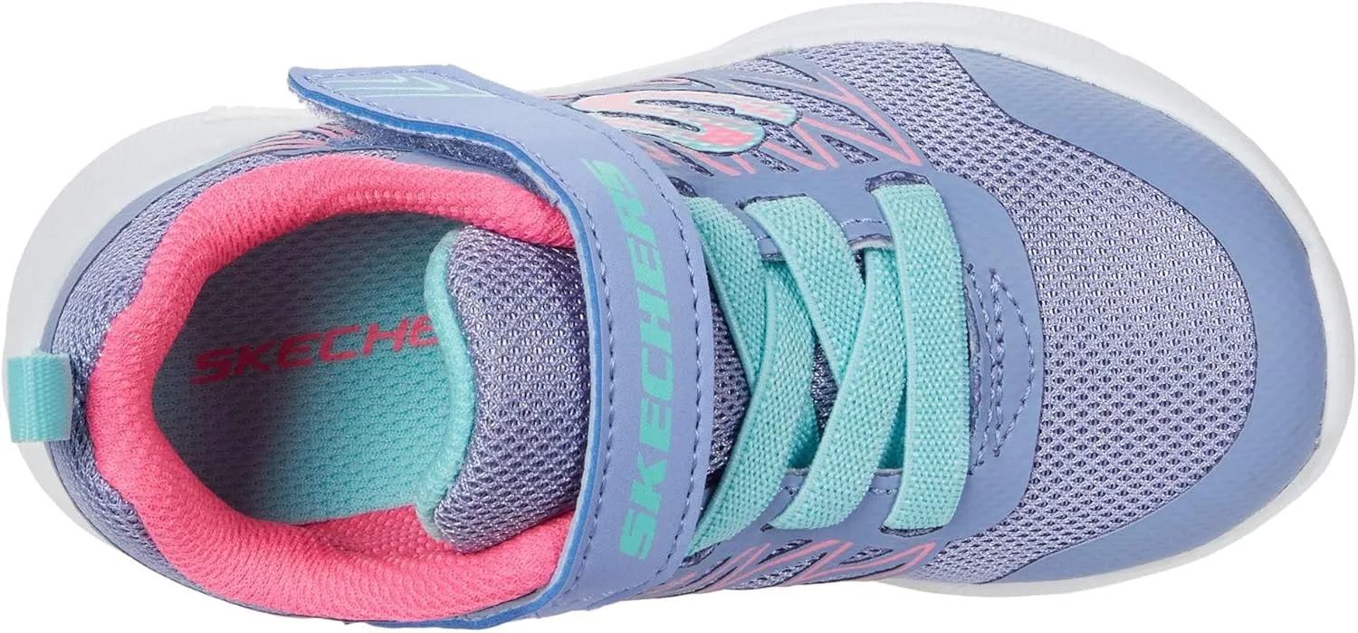 Skechers Kids Kids Girl's Microspec-Bold Delight Sneaker
