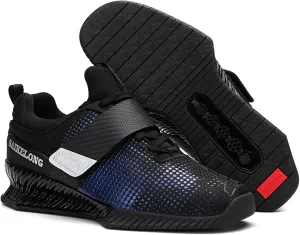 Weightlifting Shoes for Mens Gym Fitness Trainers Squat Comfort Non Slip Deadlifting Training for Powerlifting Heavy Lifting