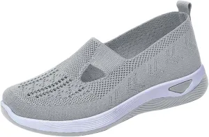 Women Walking Shoes Sock Sneakers Slip-On Breath Tennis Shoes Womens Casual Men Casual Dress Shoes Dress Sneakers Brown Tennis Shoe Trainers Shoe