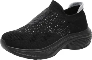 Womens Sneakers Business Casual Shoes Women Mens Casual Sneakers Lightweight Round Toe Flats Comfortable Loafers for Women Comfort Womens White Sneakers Casual
