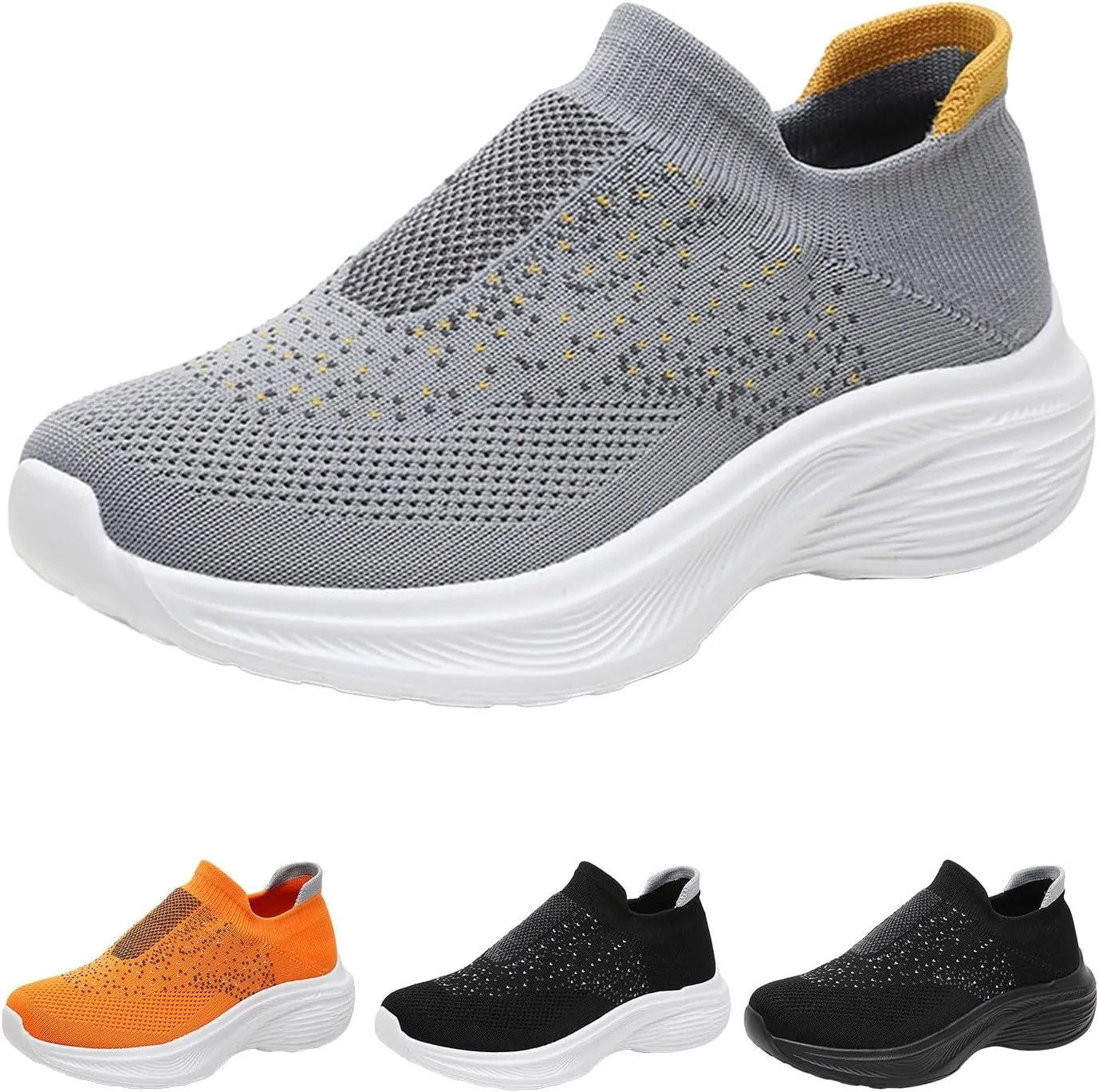 Womens Sneakers Business Casual Shoes Women Mens Casual Sneakers Lightweight Round Toe Flats Comfortable Loafers for Women Comfort Womens White Sneakers Casual